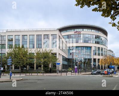 Exterior view of the headquarters of Afnor Groupe, a French ...