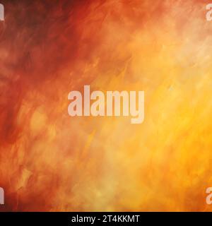 Fiery yellow burnt orange copper red brown gray black abstract background Stock Photo