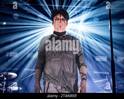 Gary Numan onstage at The Electric Ballroom, Camden, London, United Kingdom Stock Photo
