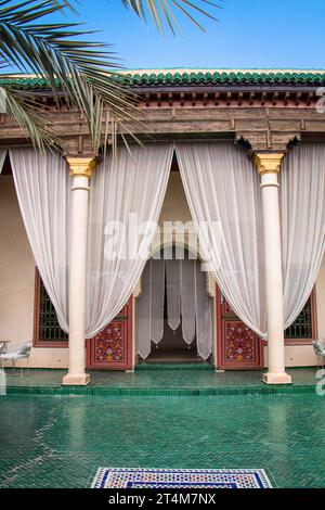 Le Jardin Secret in Marrakech Stock Photo