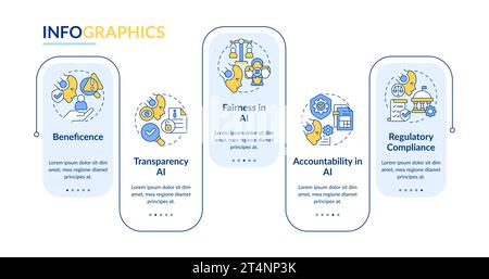 Colorful cyber law layout with linear icons Stock Vector