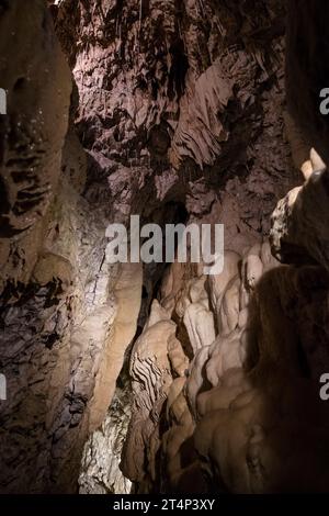 Vallorbe caves, Switzerland, Europe Stock Photo