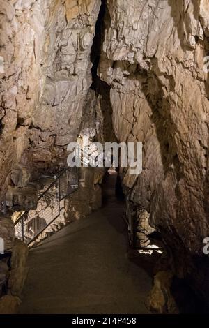 Vallorbe caves, Switzerland, Europe Stock Photo