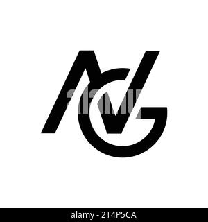 NG logo, NG Monogram, Initial NG Logo, Letter NG logo, Icon, Vector Stock Vector