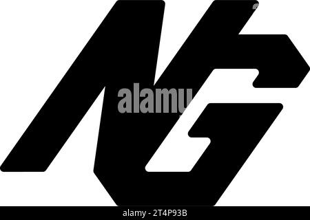 NG logo, NG Monogram, Initial NG Logo, Letter NG logo, Icon, Vector Stock Vector