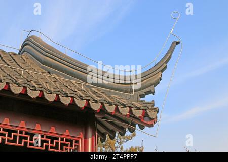 Chinese traditional eaves Stock Photo