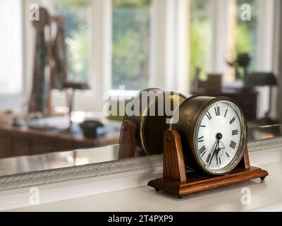 One the original offices at Bletchley Park. Known as 'Station X', Bletchley Park was home to the code-breakers, Alistair Denniston, Alan Turing, Gordo Stock Photo