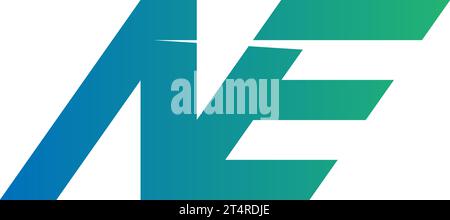 NE logo, NE Monogram, Initial NE Logo, Letter NE logo, Icon, Vector Stock Vector