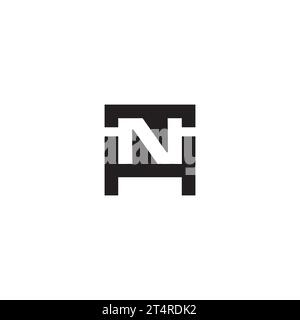 NH logo, NH Monogram, Initial NH Logo, Letter NH logo, Icon, Vector Stock Vector