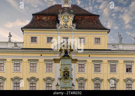 Facade of castle in ludwigsburg Stock Photo