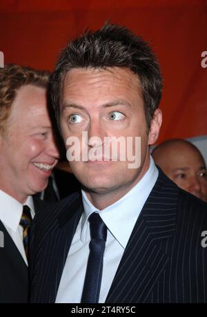 New York, United States. 15th May, 2006. Matthew Perry .arriving for The NBC Upfront announcement of their Fall 2006-2007 Schedule on May 15, 2006 at Radio City Music .Hall.Robin Platzer, Twin Images Credit: Sipa USA/Alamy Live News Stock Photo