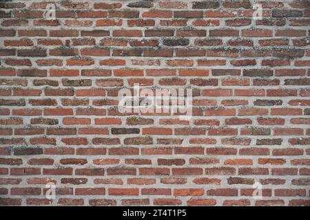 Old red brick wall texture Stock Photo