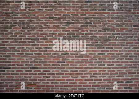 Old red brick wall texture Stock Photo