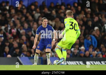 1st November 2023; Stamford Bridge, Chelsea, London, England: Carabao Cup Football, Chelsea versus Blackburn Rovers; Conor Gallagher of Chelsea Stock Photo