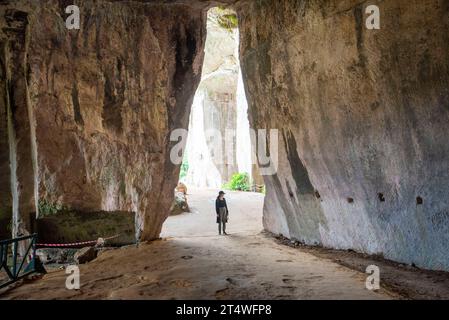 Neapolis Archaeological Park - Siracusa - Italy Stock Photo