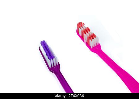 Tooth brush isolated on a white background Stock Photo