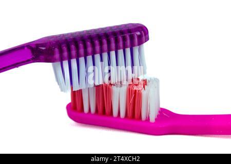 Tooth brush isolated on a white background Stock Photo
