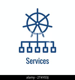 Kubernetes Development Environment Icon Showing Benefit Stock Vector ...