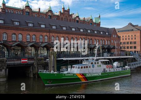 Hamburg, Germany  17 March 2023,  The German Customs Museum in Hamburg Stock Photo