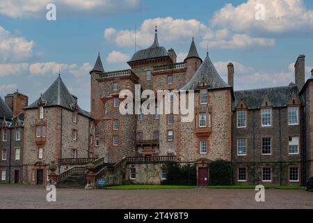 Thirlestane Castle, Lauder, Berwickshire, Scotland, UK Stock Photo