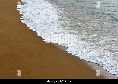 Ebbing tide at West Bay Stock Photo