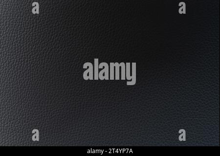 Decorative gray leather surface background plane flat view macro view Stock Photo