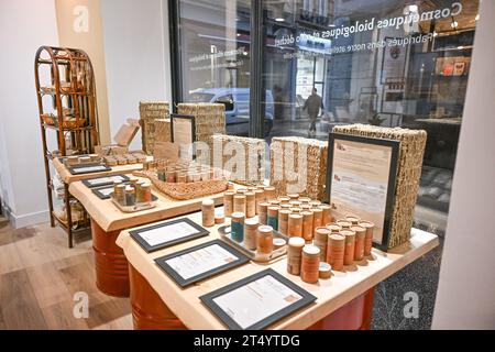 Lyon, France. 22nd Oct, 2023. Opening of the Comme Avant cosmetics boutique in Lyon, France on November 2, 2023. Photo by Julien Reynaud/APS-Medias/ABACAPRESS.COM Credit: Abaca Press/Alamy Live News Stock Photo