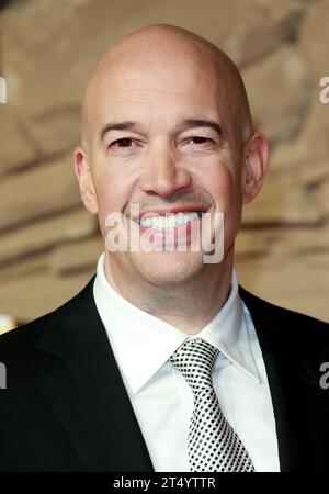 Hiram Garcia attends the UK Premiere of 'Jumanji: The Next Level' at Odeon IMAX Waterloo in London. Stock Photo