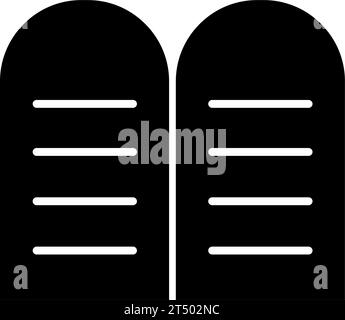 two stone tablets with ten commandments Stock Vector Image & Art - Alamy