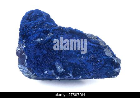 Covellite or covelline is a copper sulfide mineral. Sample. Stock Photo