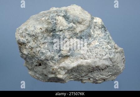 Phosphorite is a sedimentary rock rich in phosphorous minerals. Stock Photo