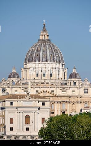 St Peter's dome, Rome, Italy Stock Photo
