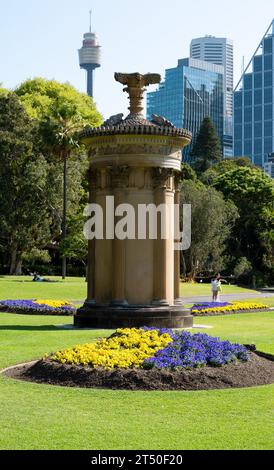 Choragic Monument of Lysicrates at the Royal Botanical Gardens, Sydney, NSW,  Australia Stock Photo