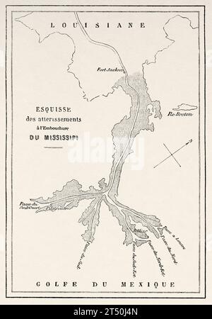 Vintage Map of Louisiana - 1816 Drawing by CartographyAssociates - Fine Art  America