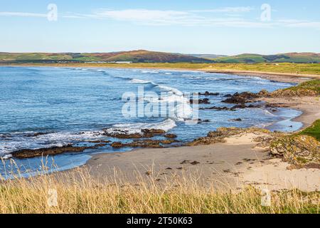 The beach at Machrihanish on the Kintyre Peninsula, Argyll & Bute, Scotland UK Stock Photo