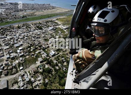 Task Force 48 Rear Adm. Patricia Wolfe, commander of Combined Task Force 48, looks ...