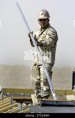 Afghanistan, International Security Assistance Force, navy, NMCB 40, SEABEES Stock Photo