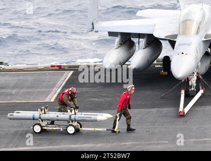 Carrier, death rattlers, flight deck, Launch, Marines, Reagan, USS ...