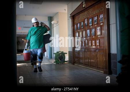 Clean-up. navy, environment, environmental, flood damage, flooding, Millington, Recovery, Sailors, Tenn., U.S. Navy Stock Photo