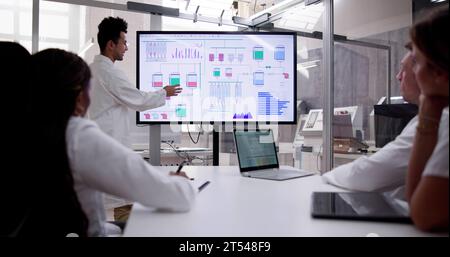 Factory Software Research And Project Design Team Meeting Stock Photo