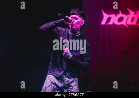 Nothing, Nowhere performing at The O2 Arena, London 2nd November 2023 - BANG MEDIA INTERNATIONAL - FAMOUS PICTURES 28 HOLMES ROAD LONDON NW5 3AB UNITED KINGDOM tel 44 0 02 7485 1005 email: paulsmithbangshowbiz.com or tombangshowbiz.com Copyright: xTomxRosex adnzi311 Credit: Imago/Alamy Live News Stock Photo