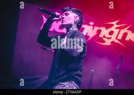 Nothing, Nowhere performing at The O2 Arena, London 2nd November 2023 - BANG MEDIA INTERNATIONAL - FAMOUS PICTURES 28 HOLMES ROAD LONDON NW5 3AB UNITED KINGDOM tel 44 0 02 7485 1005 email: paulsmithbangshowbiz.com or tombangshowbiz.com Copyright: xTomxRosex adnzi313 Credit: Imago/Alamy Live News Stock Photo