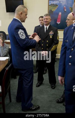 US Navy Master Chief Stock Photo - Alamy