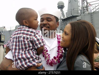 USS Reuben James (FFG 57) Stock Photo