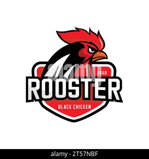 Rooster angry Royalty Free Vector Image Stock Vector