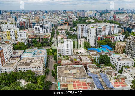 Dhaka, Bangladesh. Aerial view of Dhaka, the Capital of Bangladesh. Stock Photo