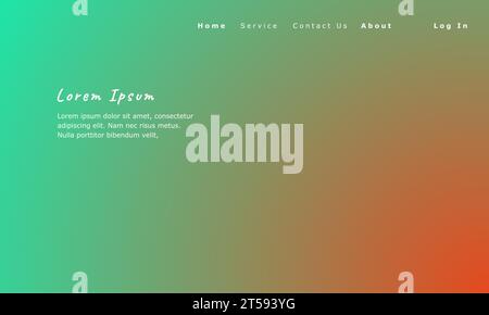 Abstract background vector illustration on gradient mesh style. Vibrant red and green colors. Suitable for website, wallpaper, digital, banner, decor Stock Vector