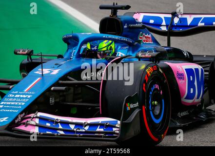 Sao Paulo, Brazil. 03rd Nov, 2023. SÃO PAULO, SP - 03.11.2023: DIA DE TREINOS NO GP SÃO PAULO 2023 - Qualifying training day for the Formula 1 Rolex Grand Prix of São Paulo 2023, this Thursday (02), at the Interlagos race track, south of the capital. (Photo: Aloisio Mauricio/Fotoarena) Credit: Foto Arena LTDA/Alamy Live News Stock Photo