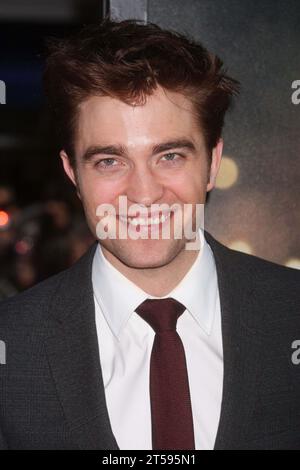Robert Pattinson attends the premiere of FOX 2000 Pictures' 'Water for Elephants' at the Ziegfeld Theater in New York City on April 17, 2011.  Photo Credit: Henry McGee/MediaPunch Stock Photo