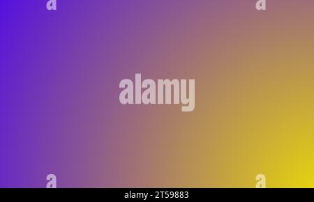 Abstract yellow purple gradient background. Vibrant illustration in blur style. Modern design for backdrop, flyer, busines, wallpaper, web, banner Stock Vector